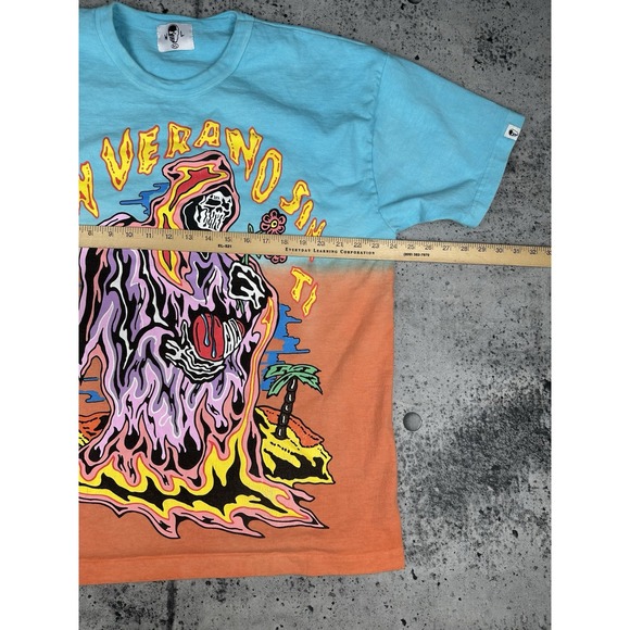 Warren Lotas X Bad Bunny "Un Verano Sin Ti" Ombre Tee T-Shirt / SIZE XL - Picture 8 of 8